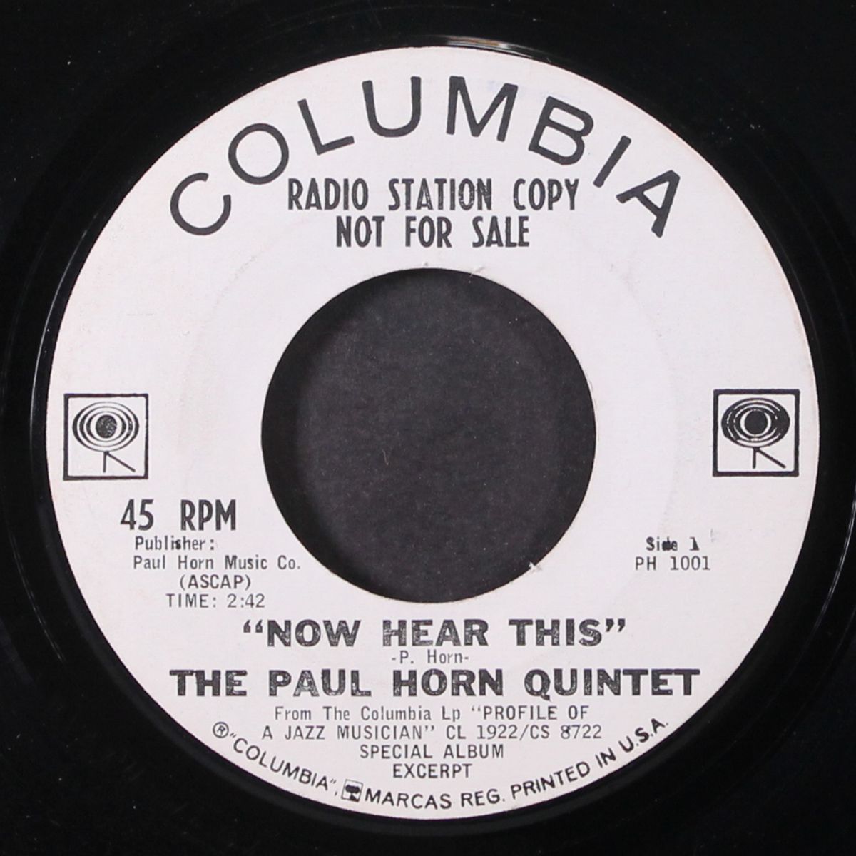 now hear this / we three kings by PAUL HORN