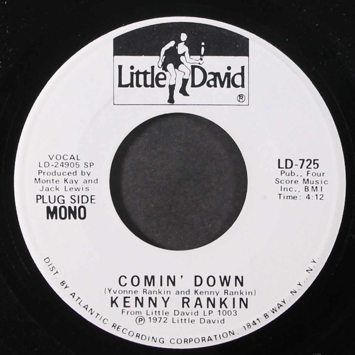 comin' down / a special introduction by KENNY RANKIN