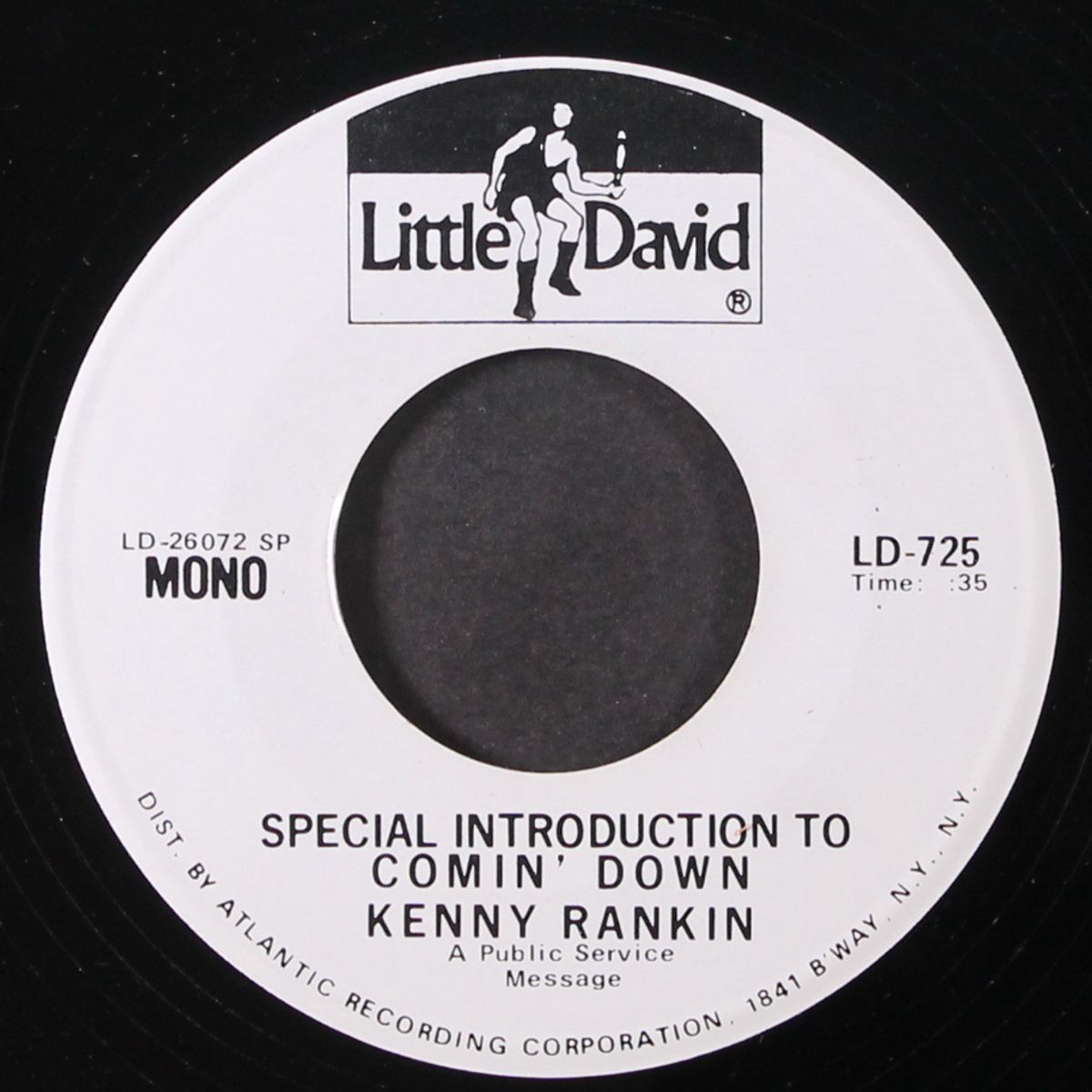 comin' down / a special introduction by KENNY RANKIN