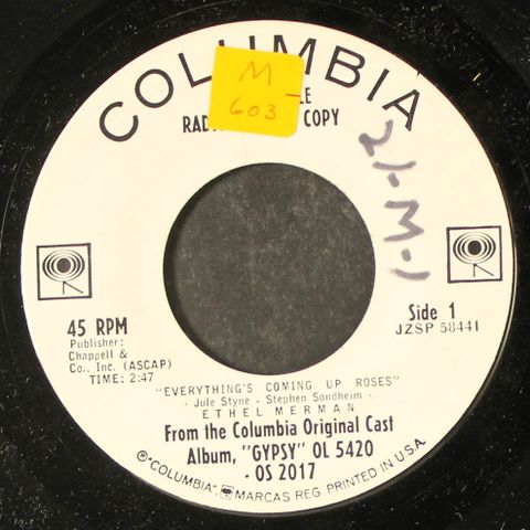 ETHEL MERMAN / SANDRA CHURCH