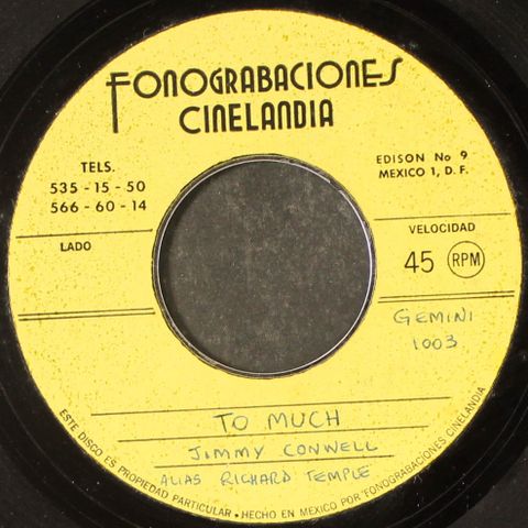 JIMMY CONWELL / GLORIES