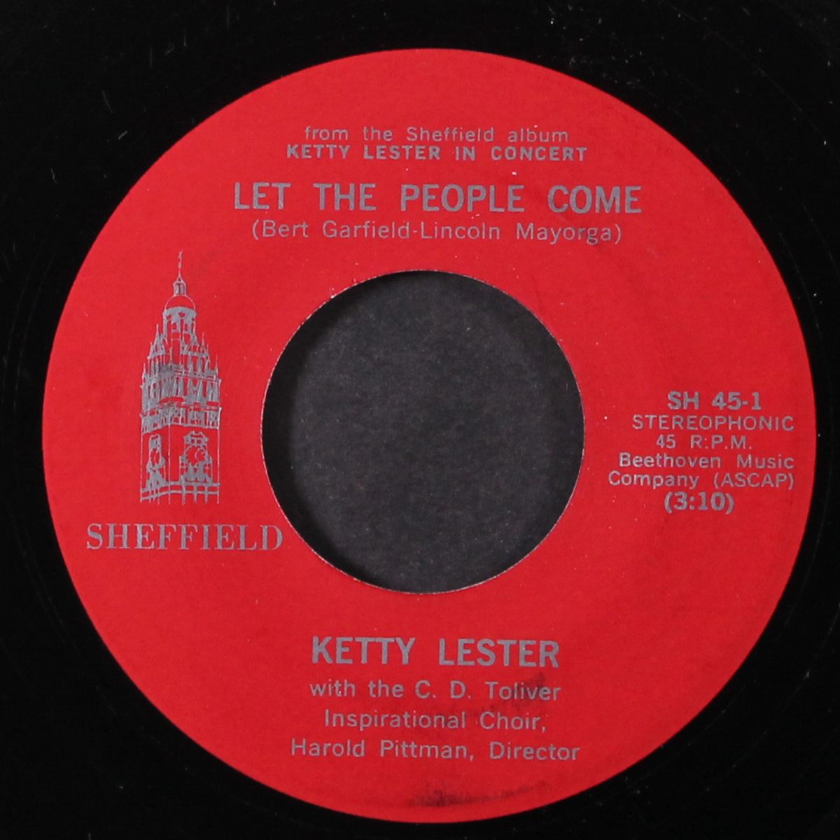 let the people come / from gospel to pop and back by KETTY LESTER