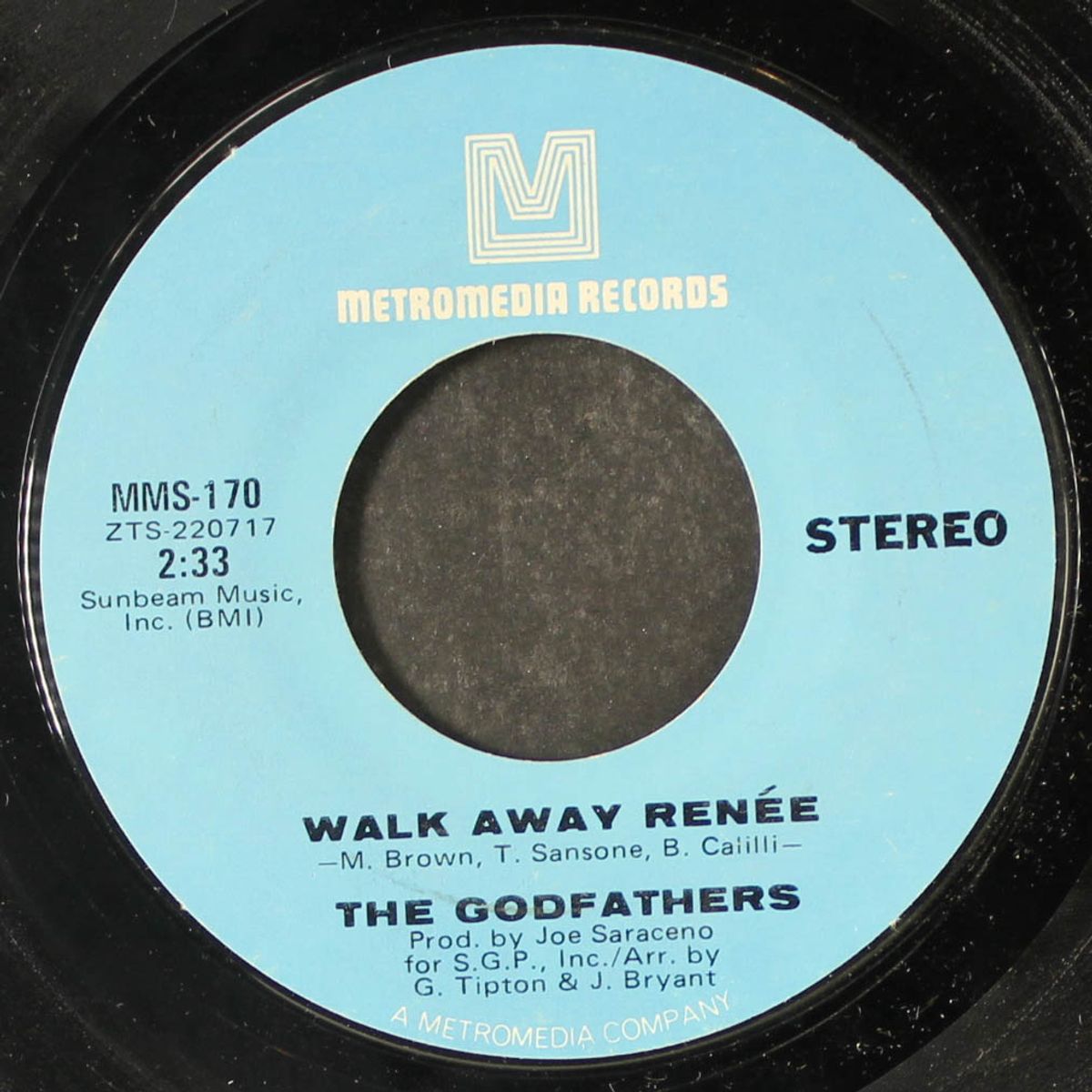 i have felt the fire / walk away renee by GODFATHERS