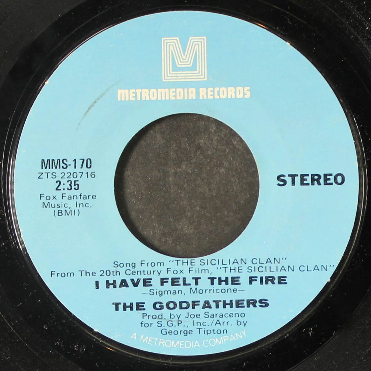 i have felt the fire / walk away renee by GODFATHERS