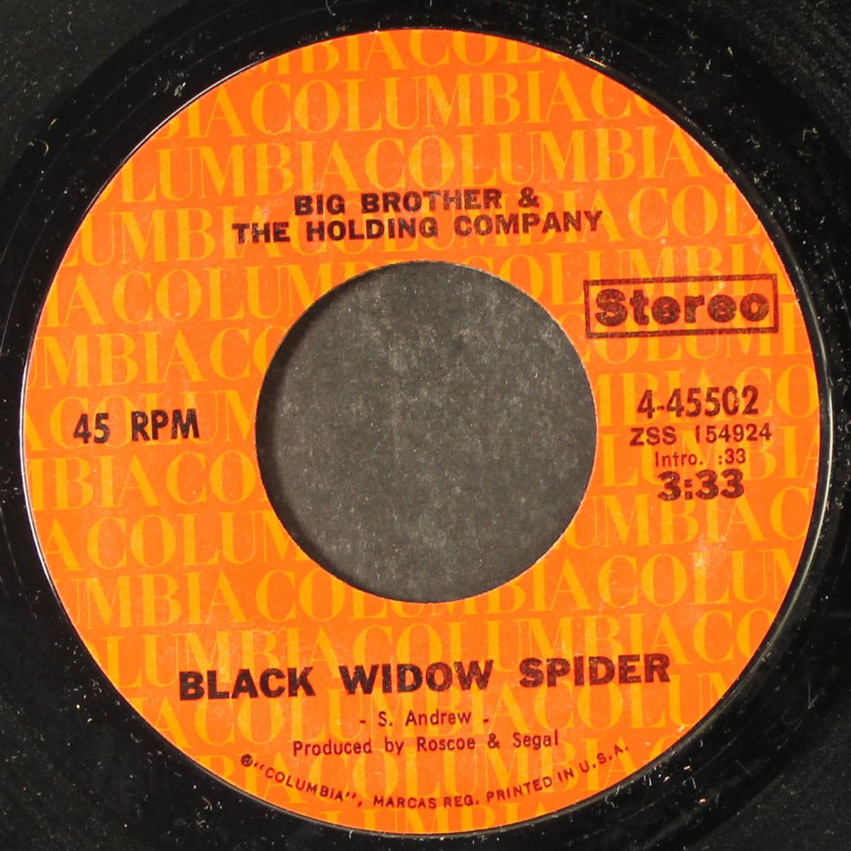 nu boogaloo jam / black widow spider by BIG BROTHER & HOLDING COMPANY