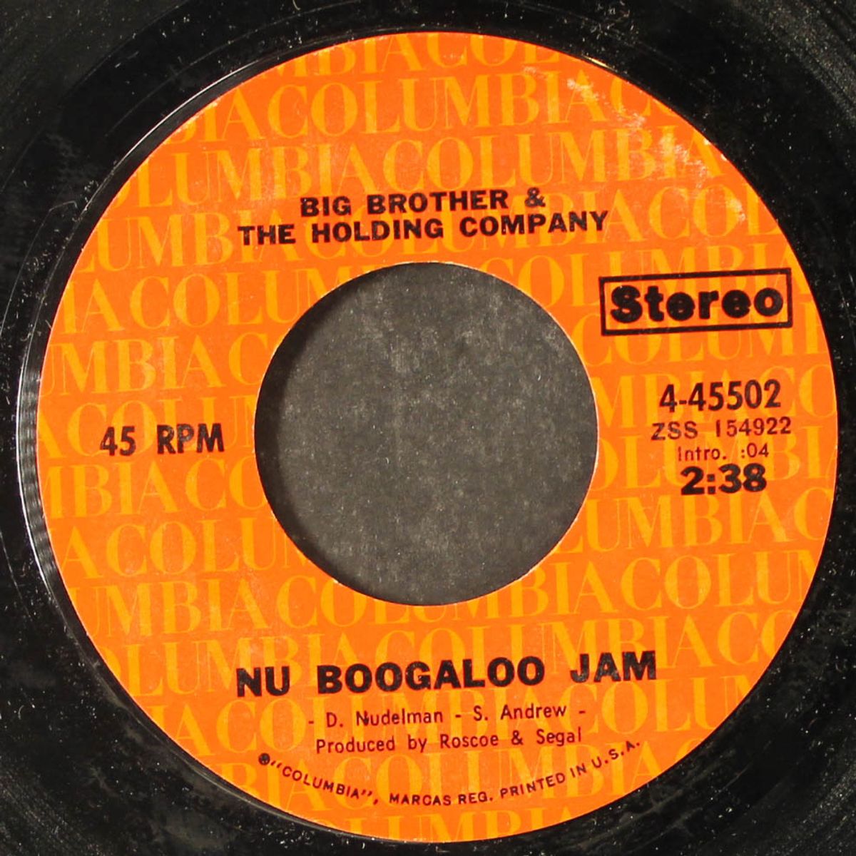 nu boogaloo jam / black widow spider by BIG BROTHER & HOLDING COMPANY