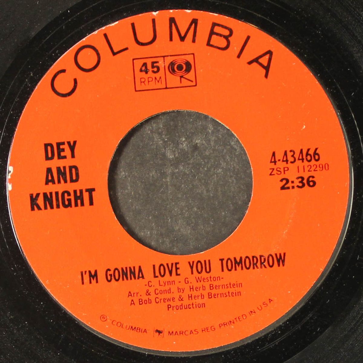 i'm gonna love you tomorrow / young love by DEY & KNIGHT