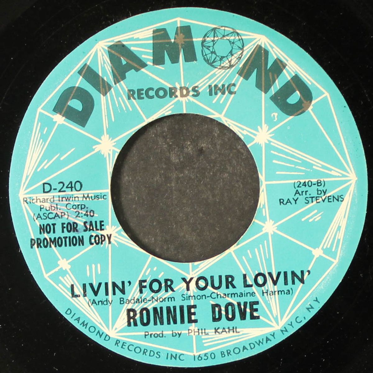 in some time by RONNIE DOVE