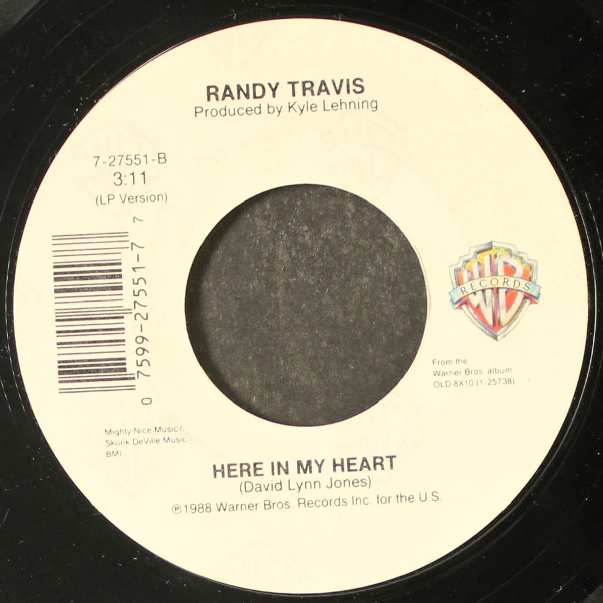 is it still over / here in my heart by RANDY TRAVIS