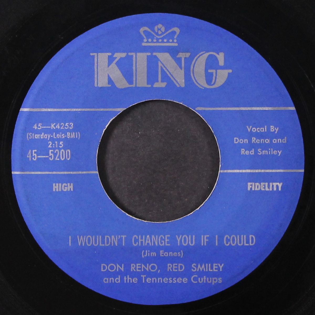i wouldn't change you if i could / little rock getaway by RENO & SMILEY