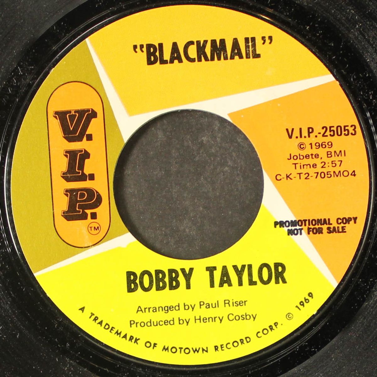 blackmail by BOBBY TAYLOR
