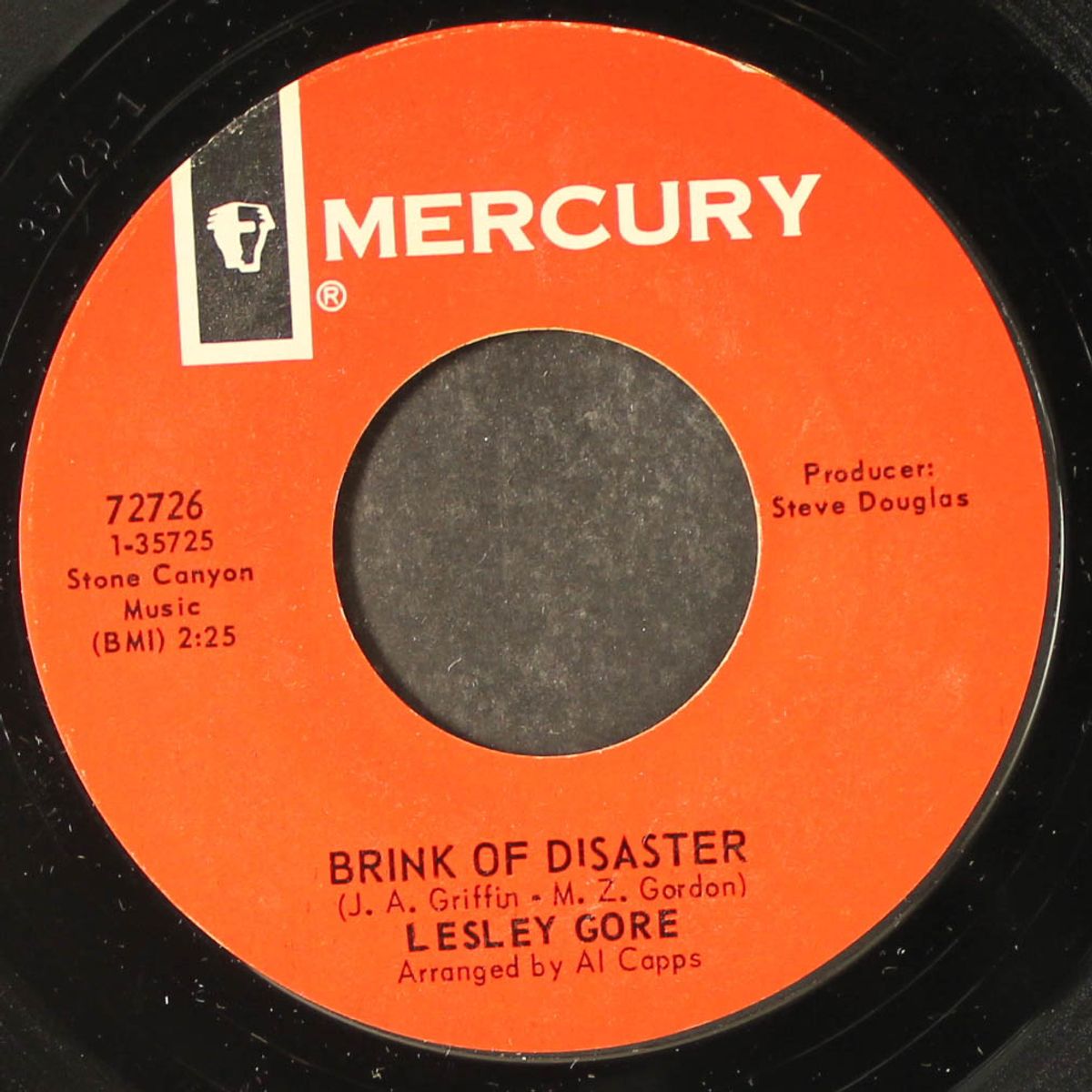 brink of disaster by LESLEY GORE