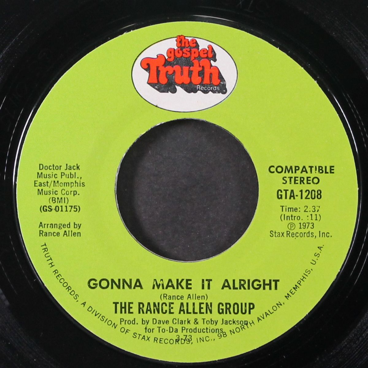 i got to be myself / gonna make it alright by RANCE ALLEN GROUP