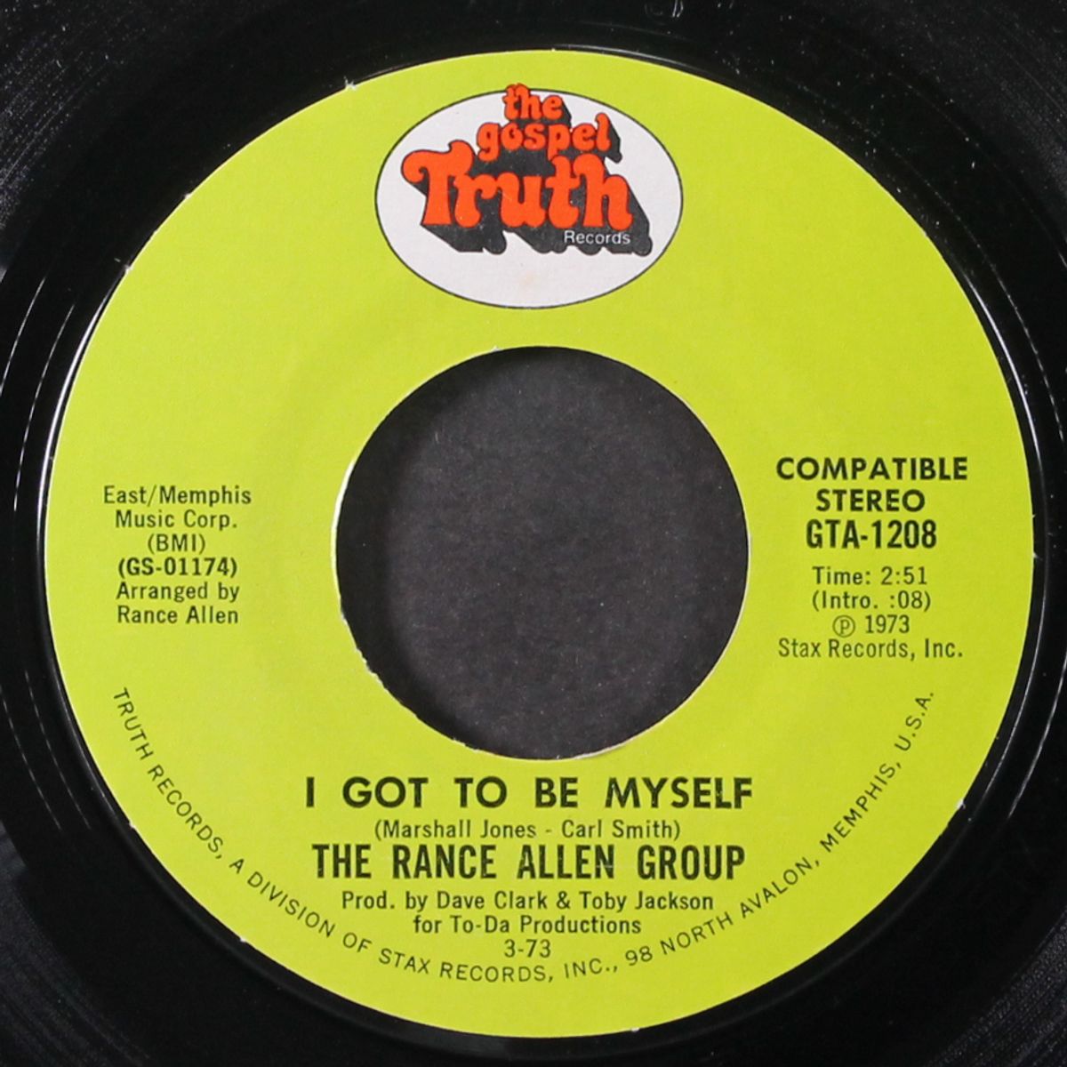 i got to be myself / gonna make it alright by RANCE ALLEN GROUP