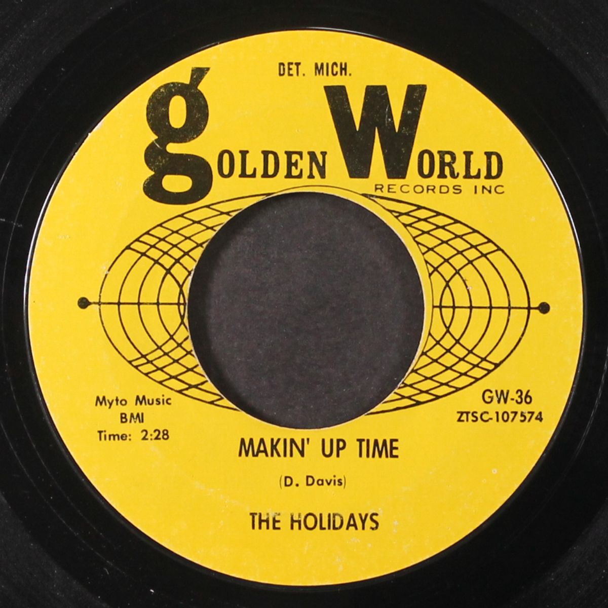 i'll love you forever / makin' up time by HOLIDAYS
