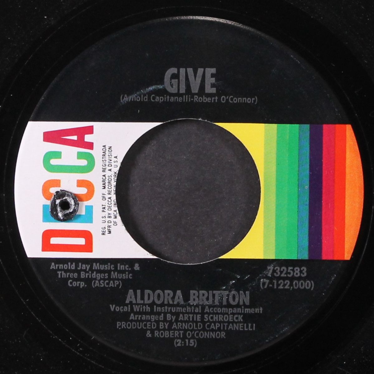 don't wait for yesterdays / give by ALDORA BRITTON