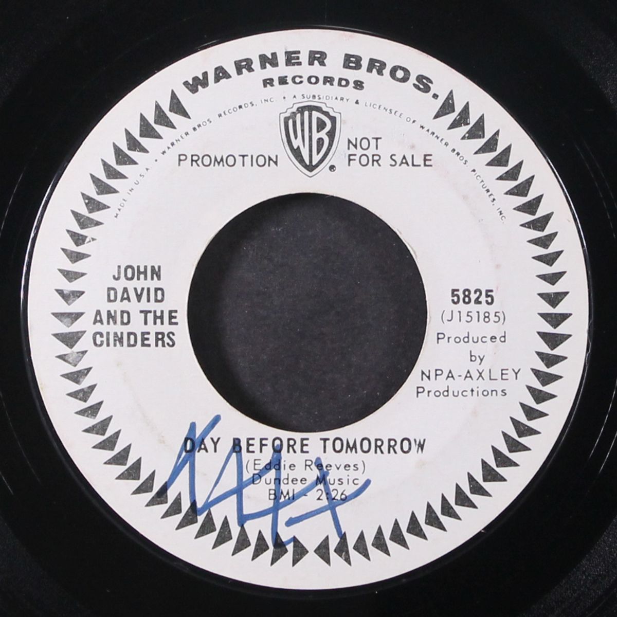 day before tomorrow / no not my heart by JOHN DAVID & CINDERS