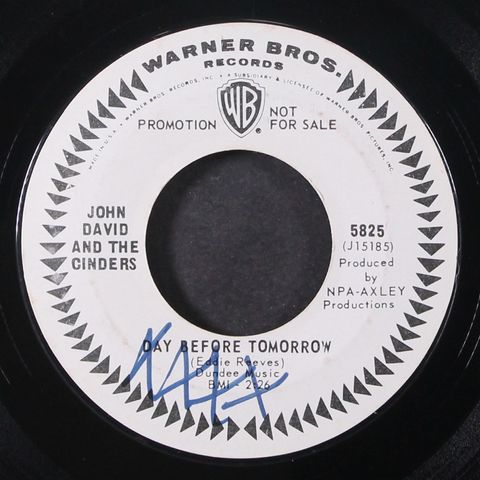 JOHN DAVID & CINDERS