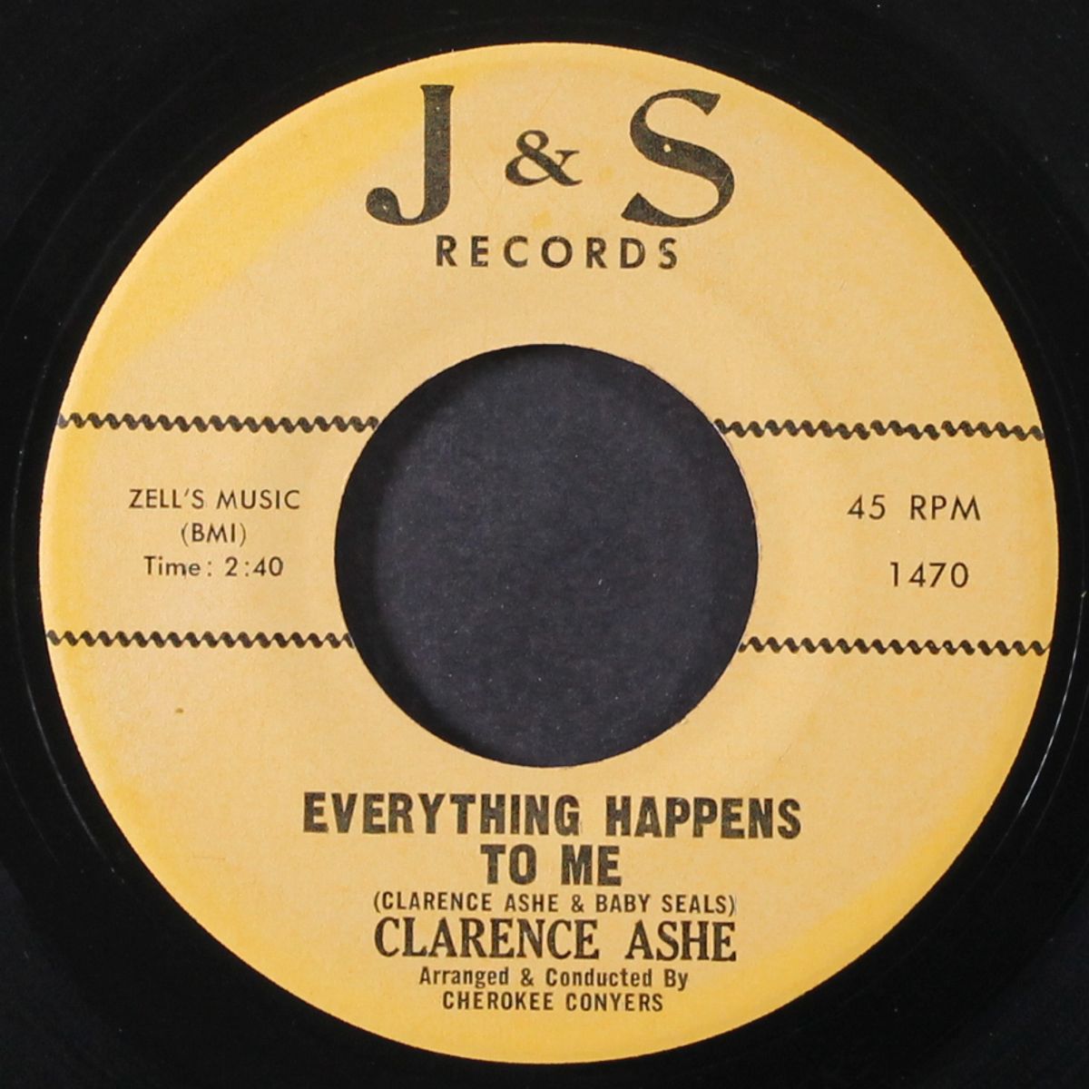 everything happens to me by CLARENCE ASHE