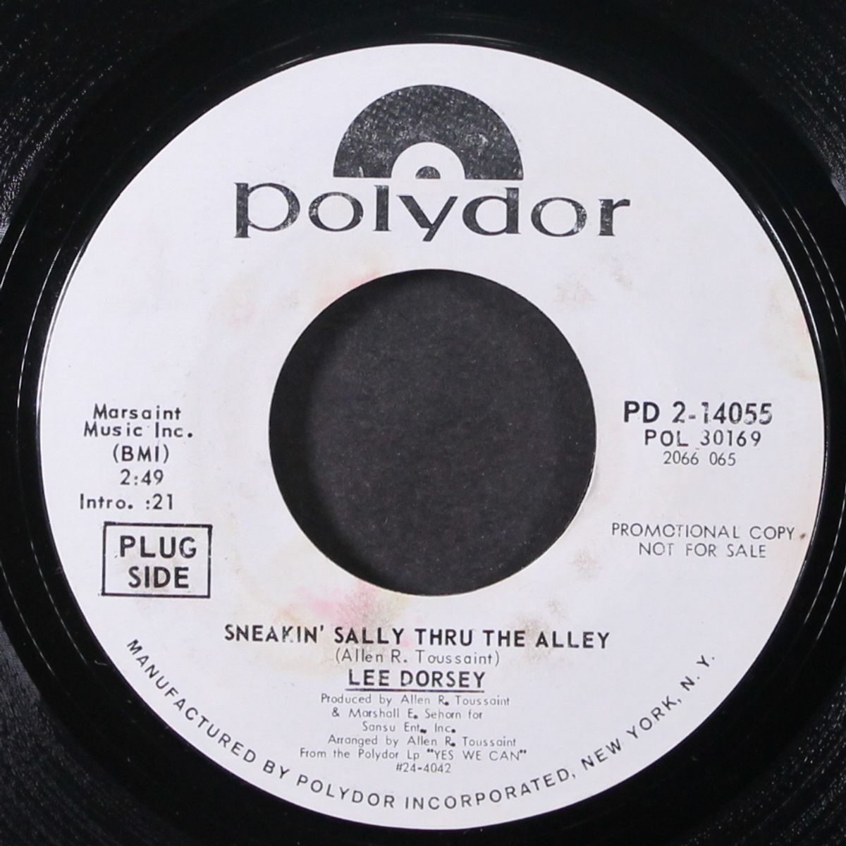 sneakin' sally thru the alley / tears tears and more tears by LEE DORSEY