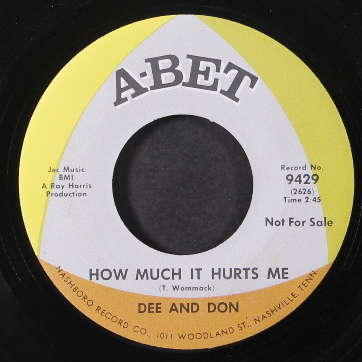 i can't stand it / how much it hurts me by DEE & DON