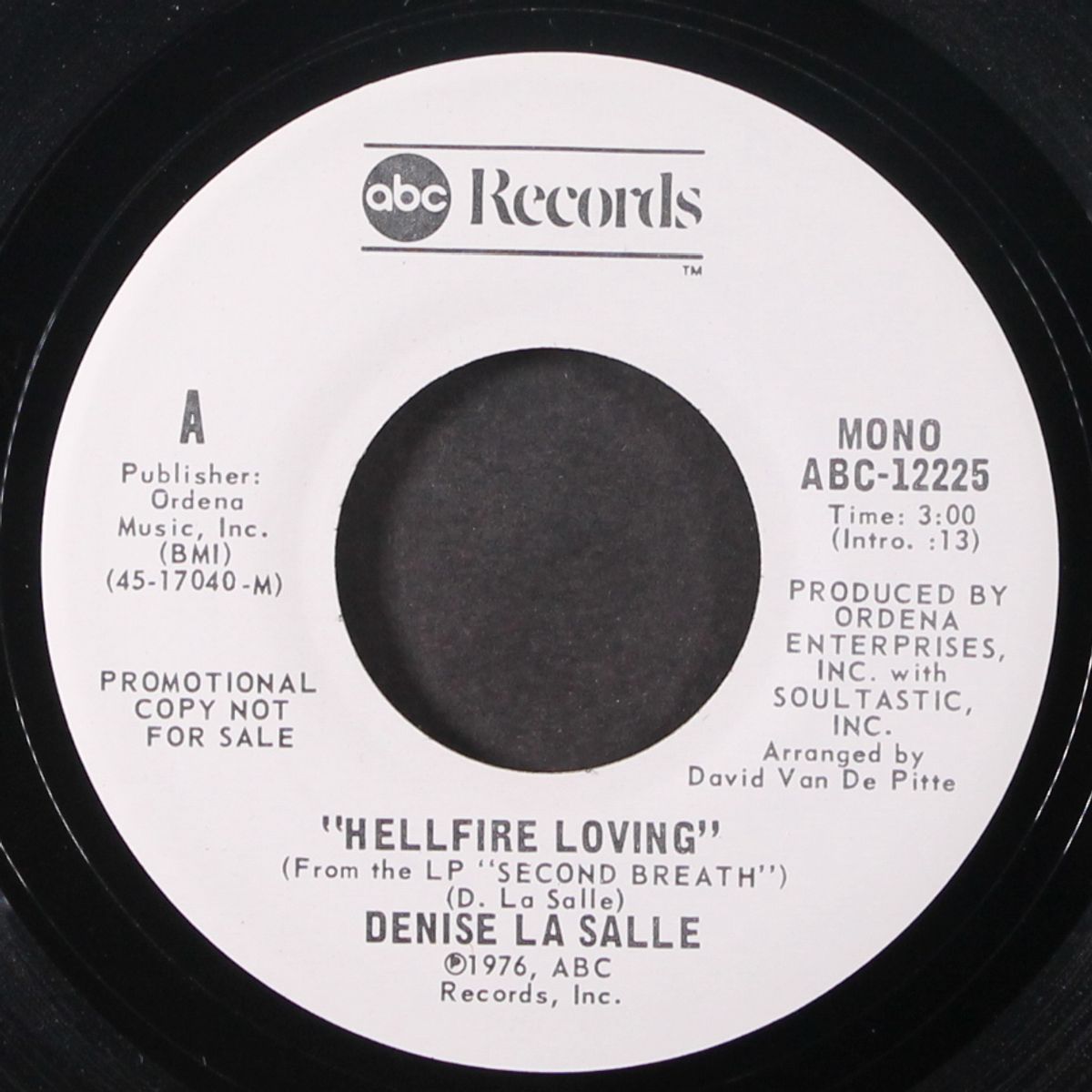 hellfire loving / mono by DENISE LASALLE
