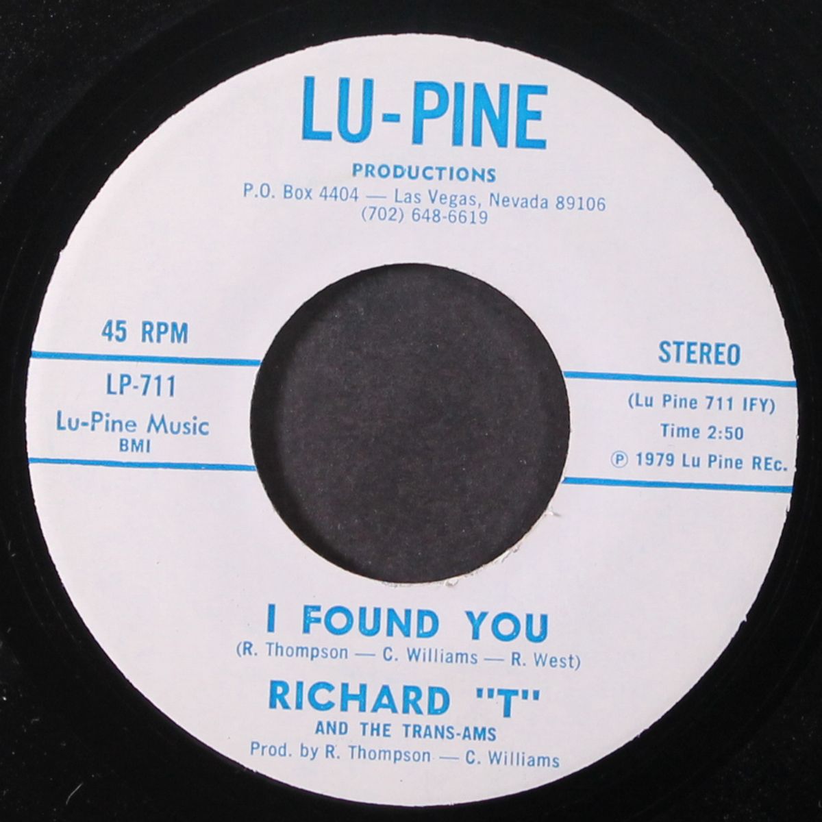 bus stop / i found you by RICHARD T
