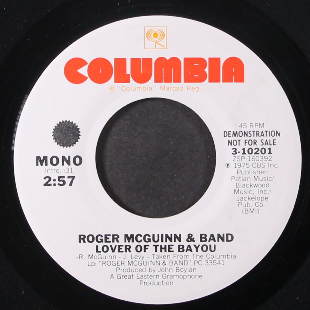 lover of the bayou / mono by ROGER MCGUINN
