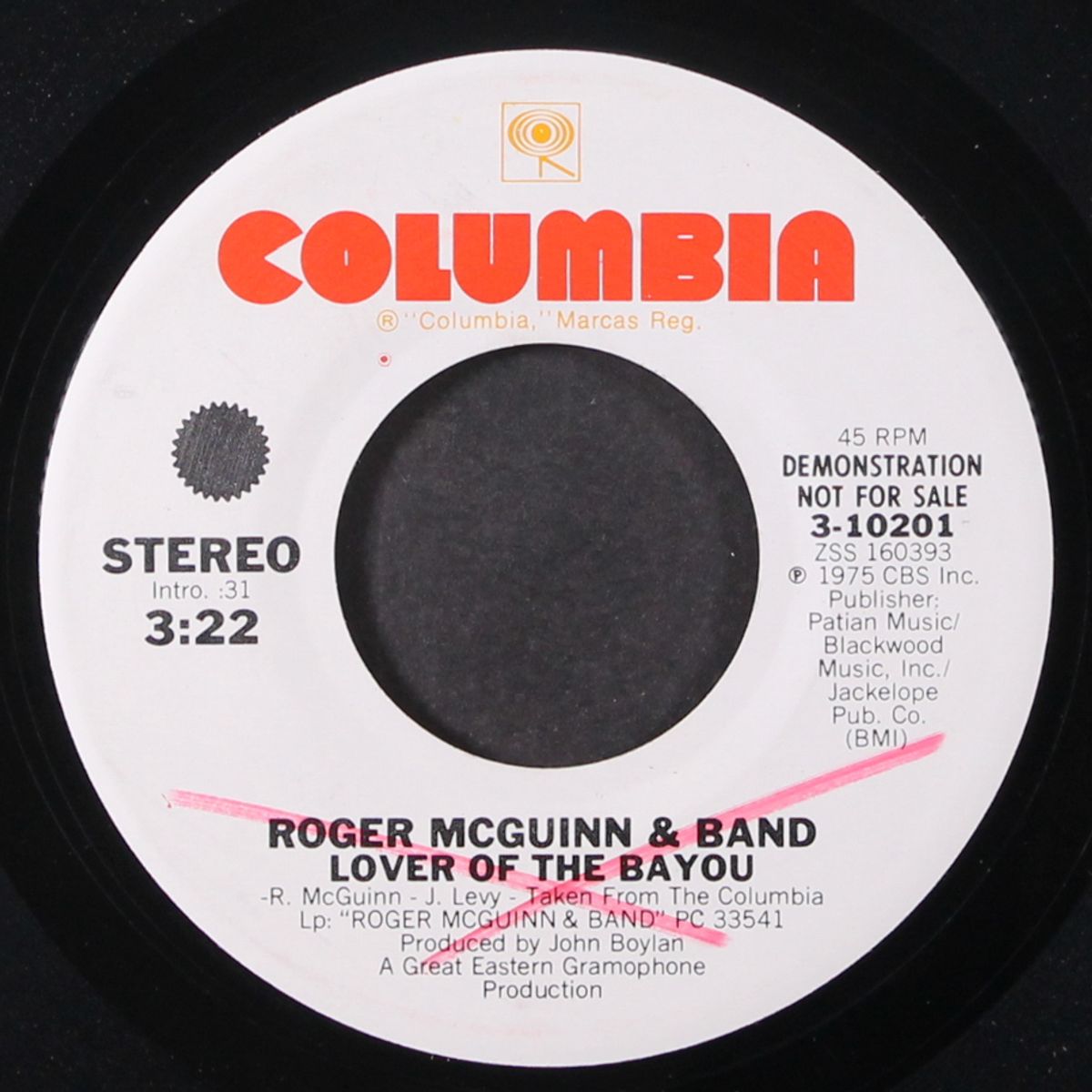 lover of the bayou / mono by ROGER MCGUINN