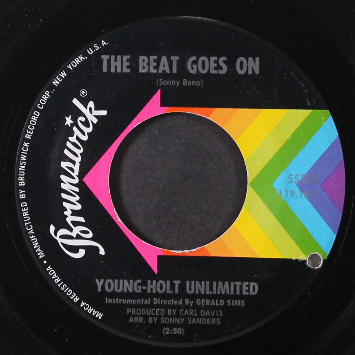 doin' the thing / the beat goes on by YOUNG-HOLT UNLIMITED