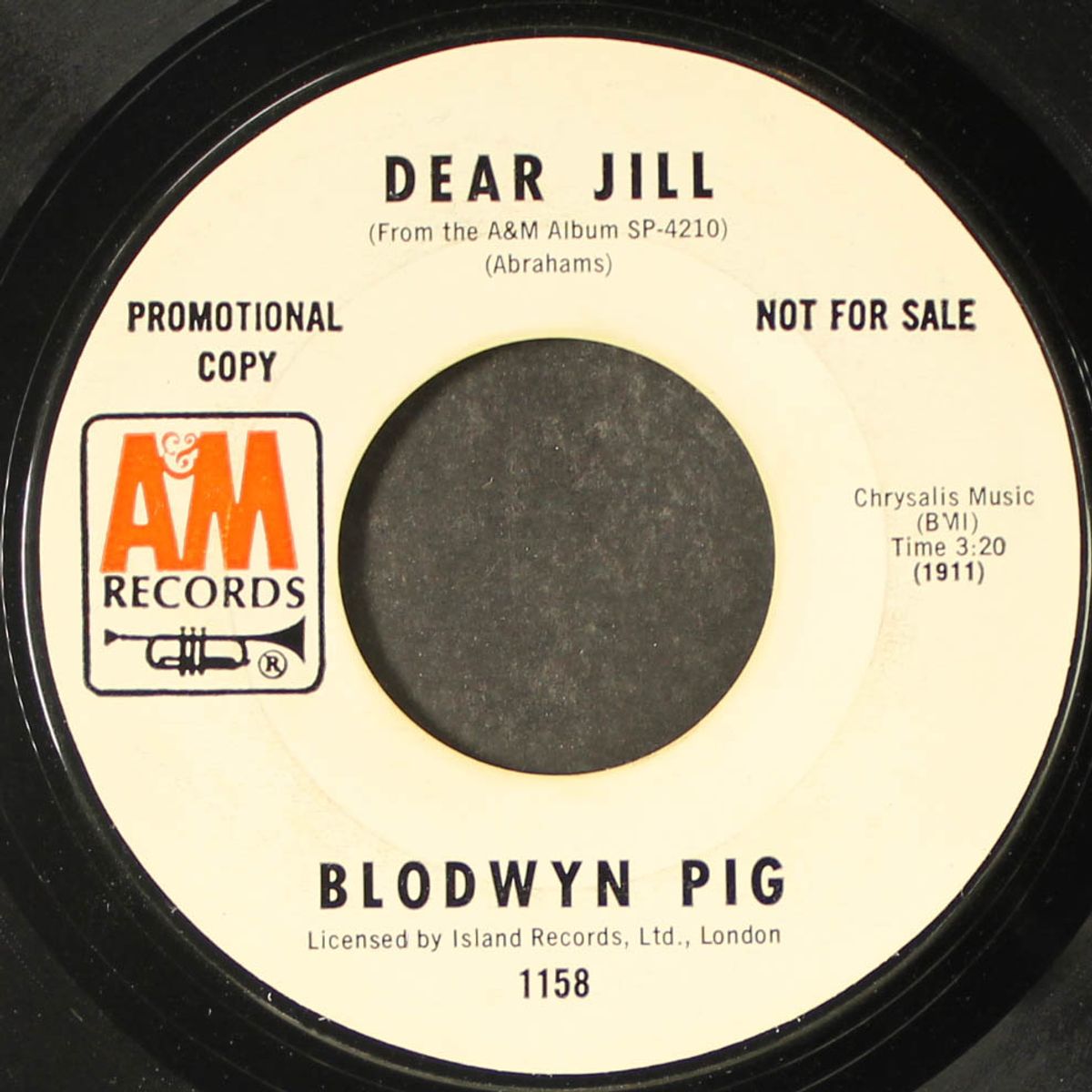 dear jill / summer day by BLODWYN PIG