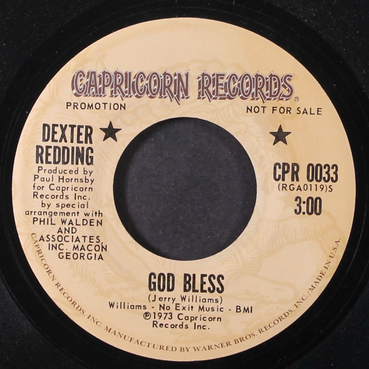 love is bigger than baseball / god bless by DEXTER REDDING