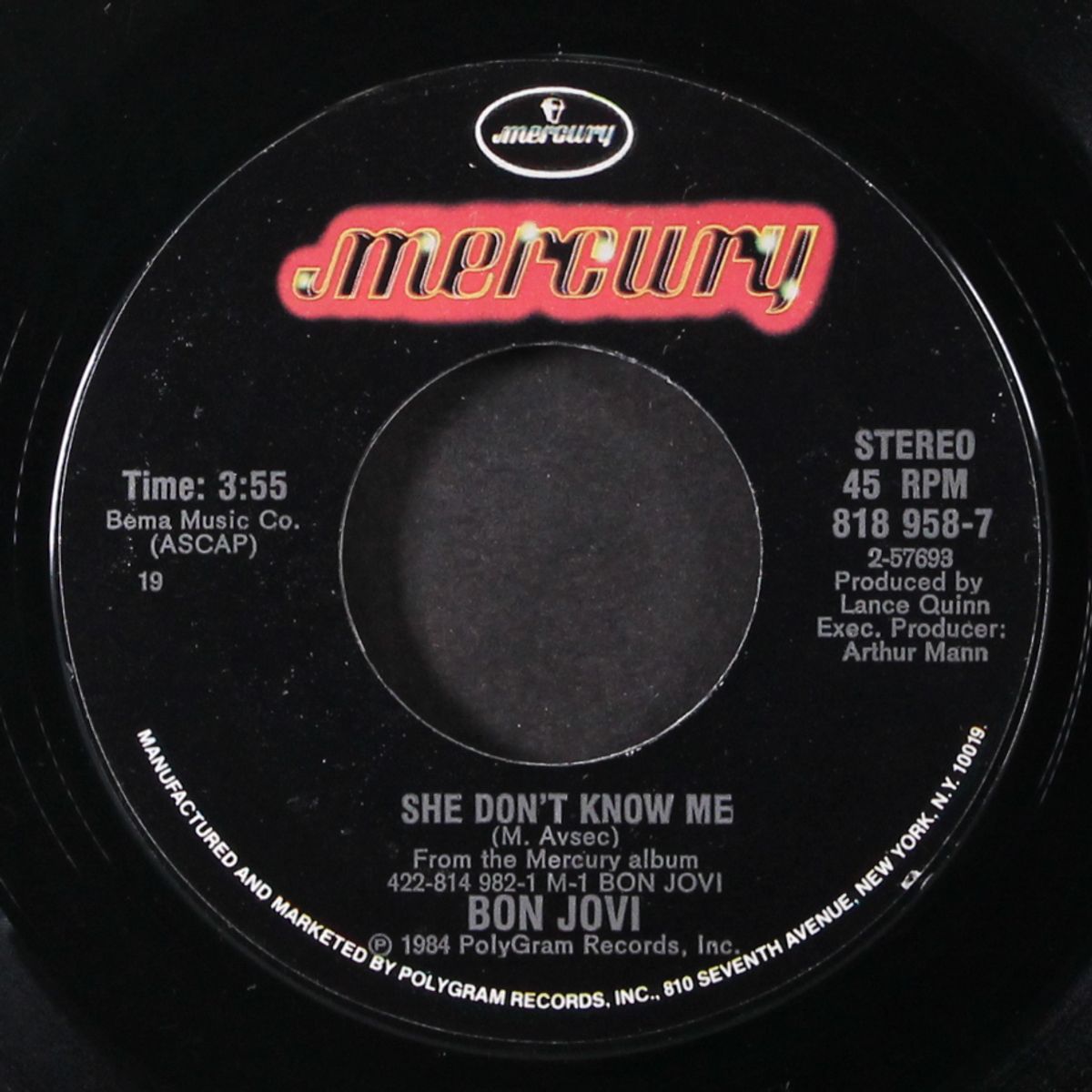 she don't know me / running for love by BON JOVI