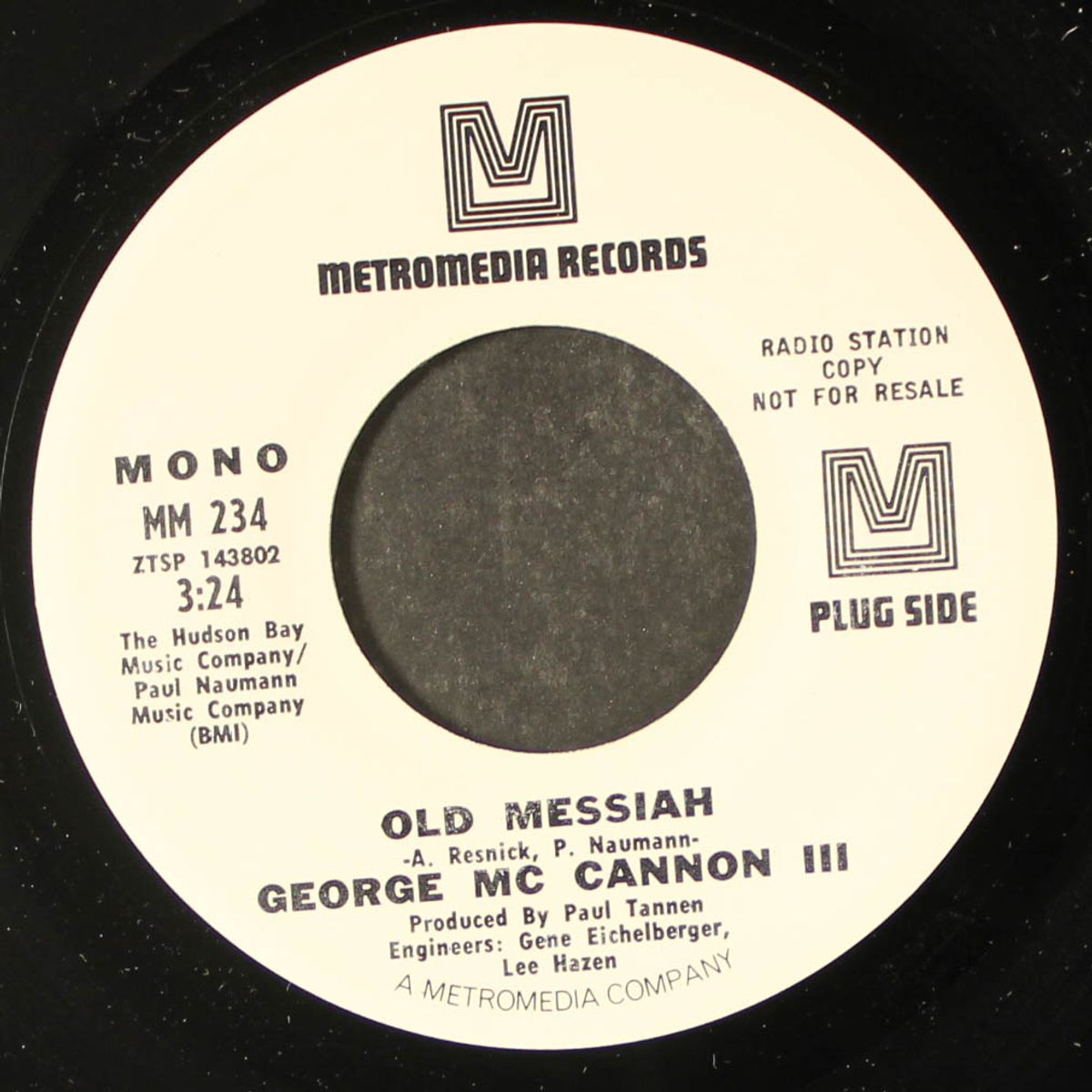 old messiah / mono by GEORGE MC CANNON III
