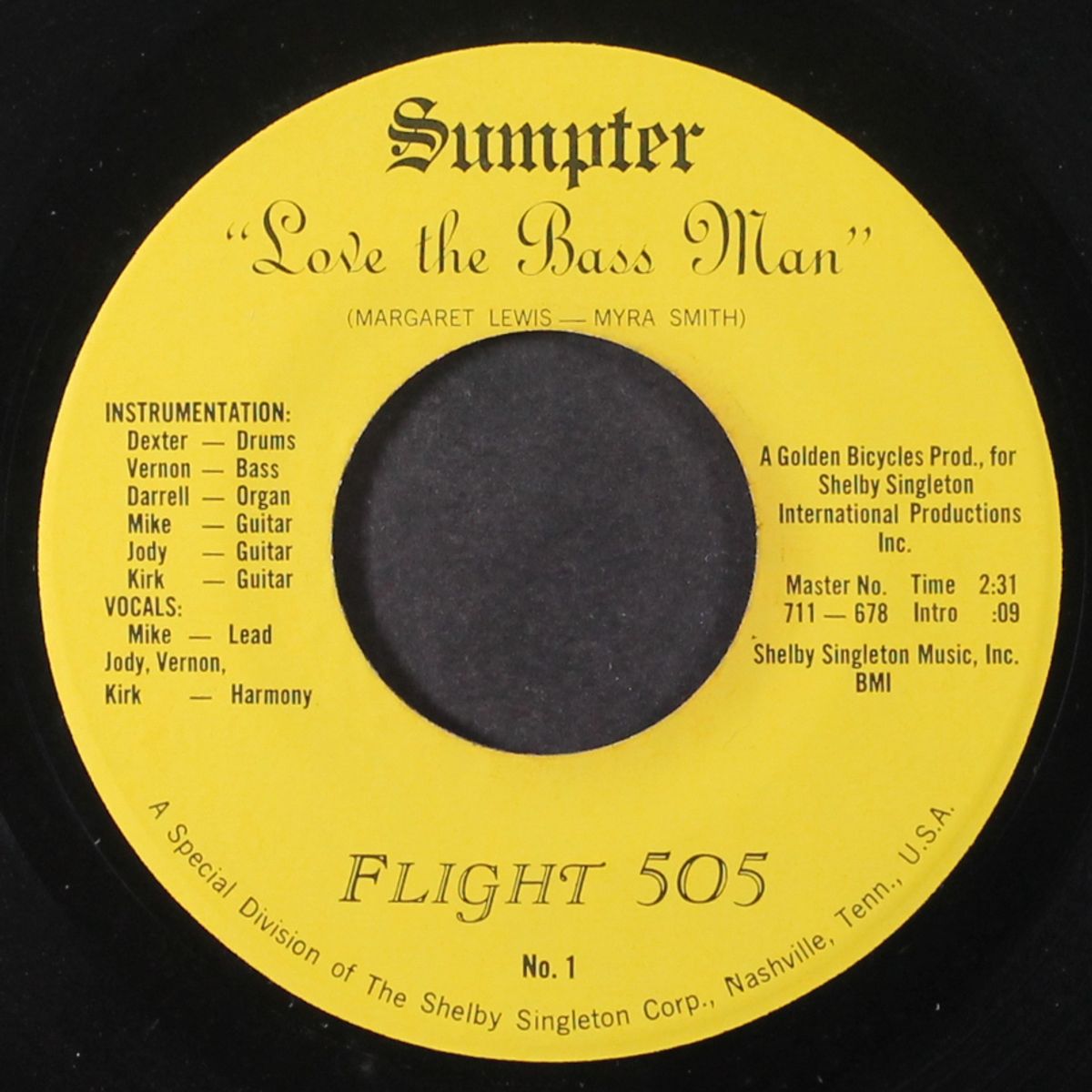 love the bass man / port of new orleans by FLIGHT 505