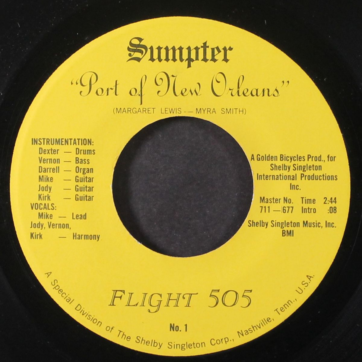 love the bass man / port of new orleans by FLIGHT 505