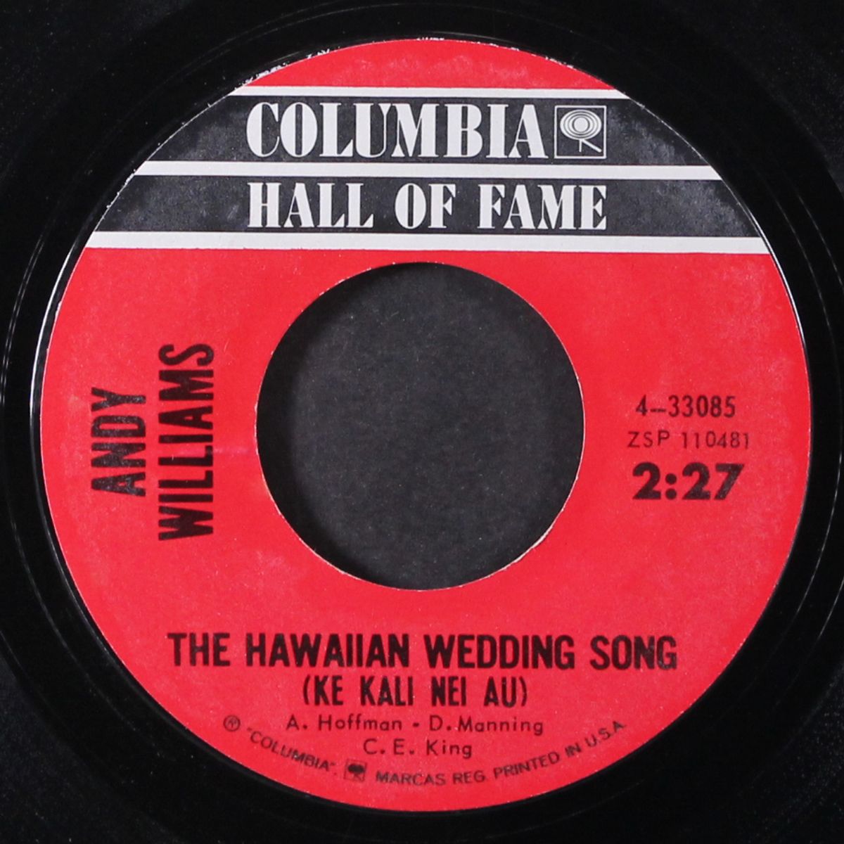 canadian sunset / the hawaiian wedding song by ANDY WILLIAMS