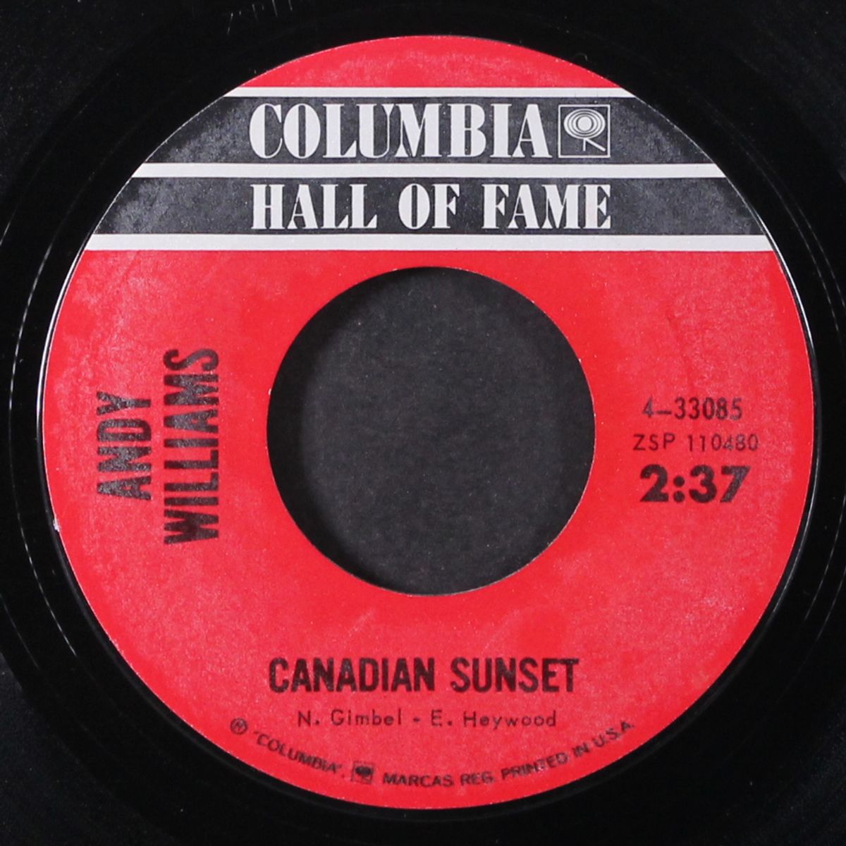 canadian sunset / the hawaiian wedding song by ANDY WILLIAMS