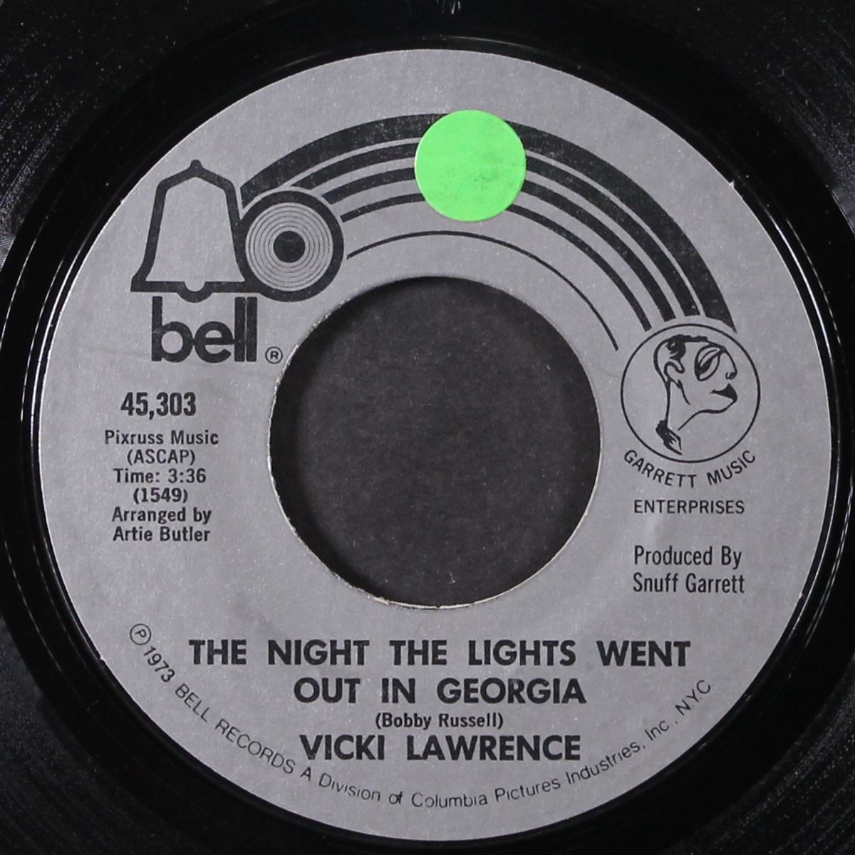 the night the lights went out in georgia by VICKI LAWRENCE
