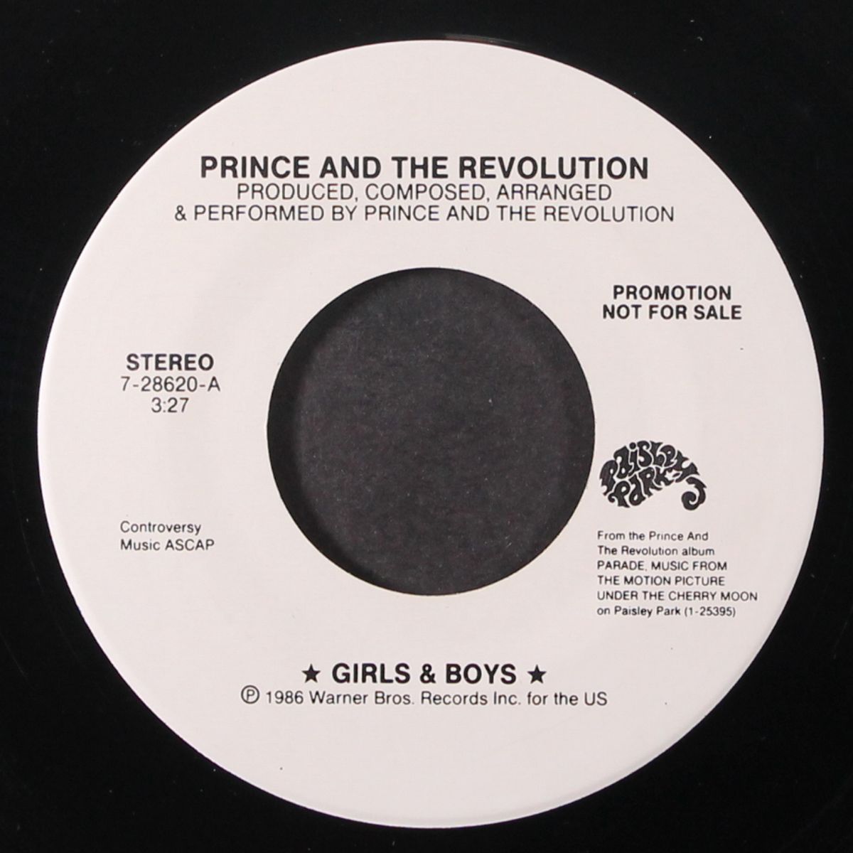 girls & boys / anotherloverholenyohead by PRINCE