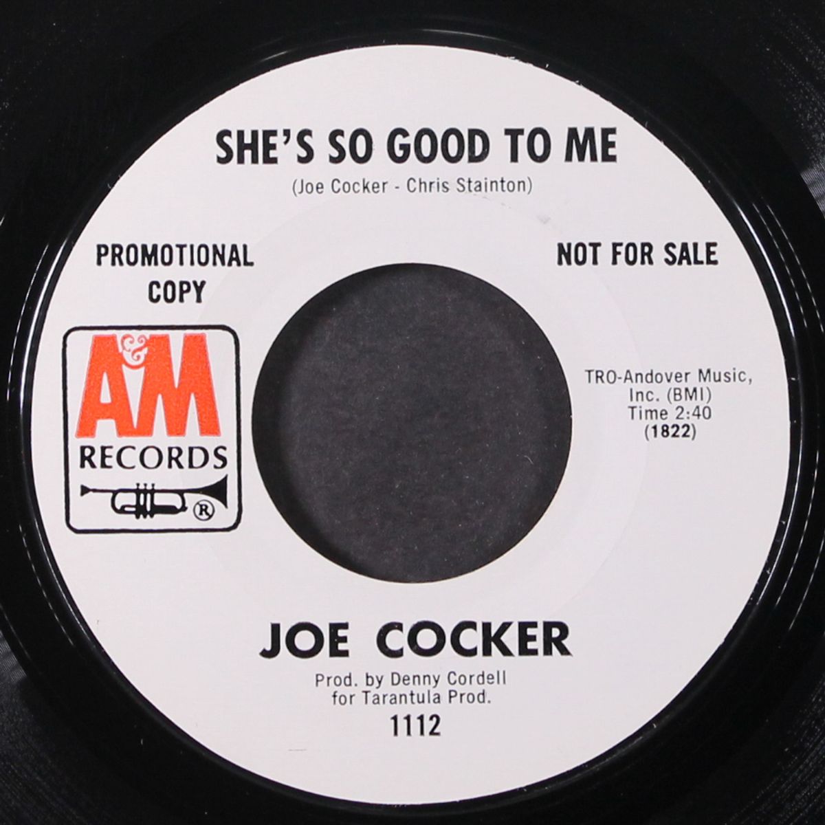 delta lady / she's so good to me by JOE COCKER