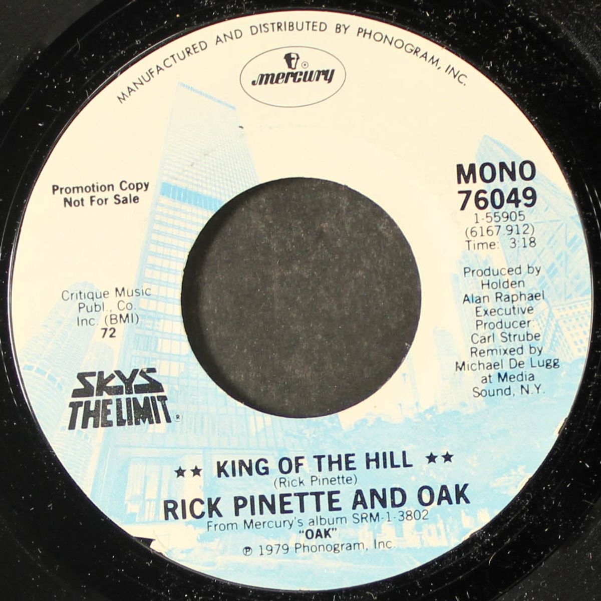 king of the hill by RICK PINETTE & OAK