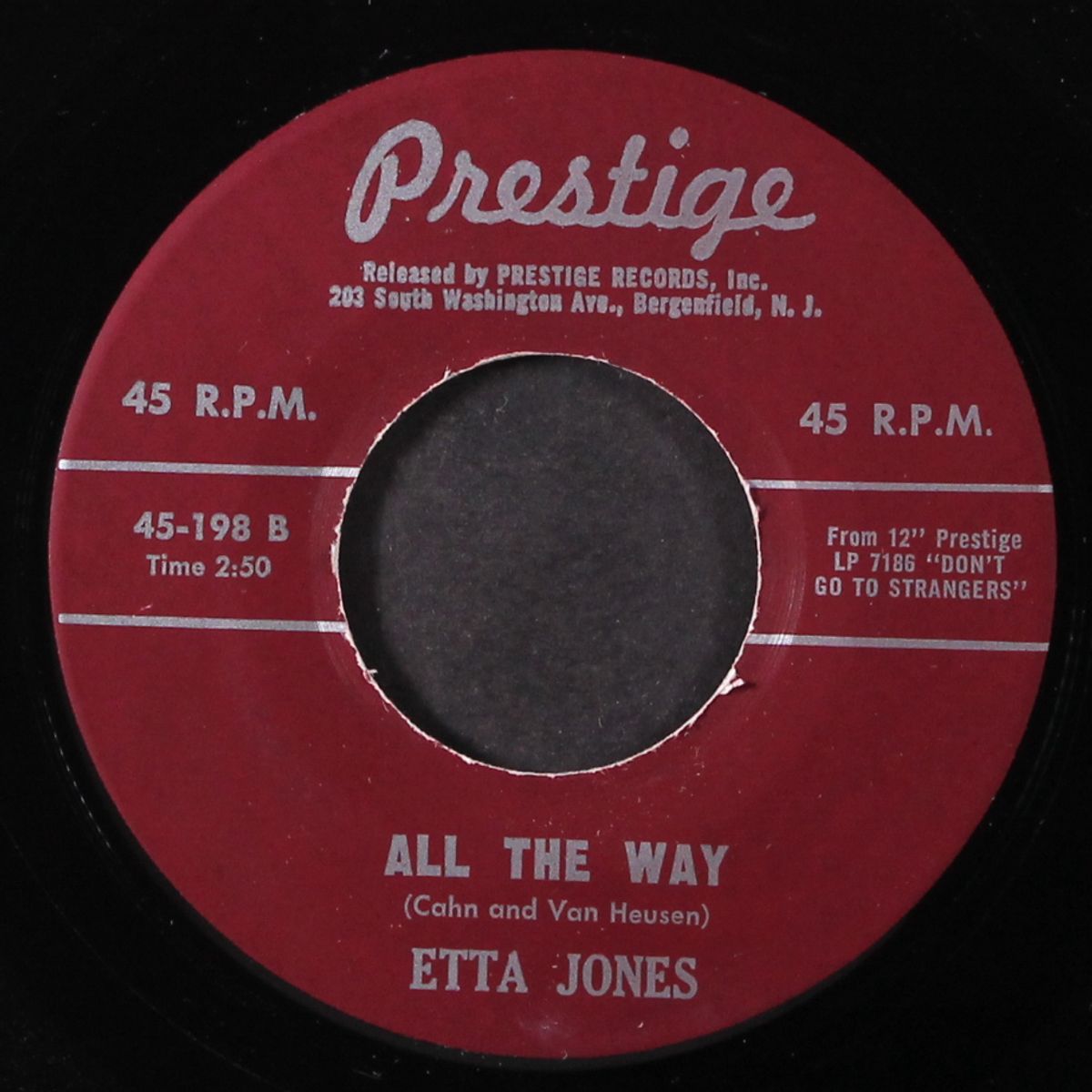 till there was you / all the way by ETTA JONES