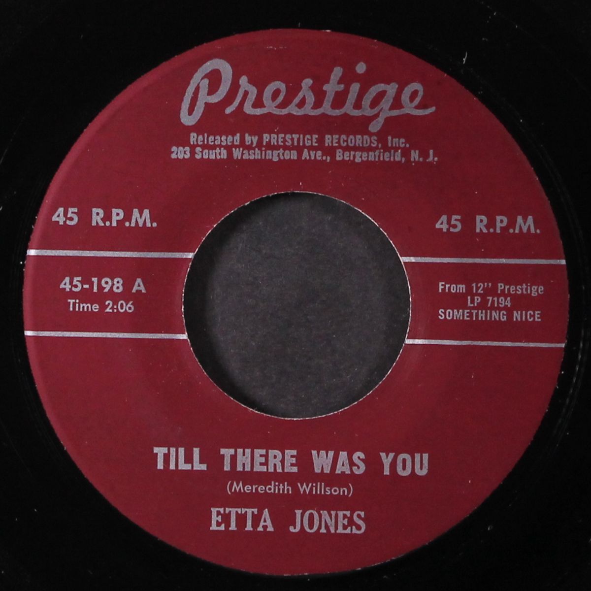 till there was you / all the way by ETTA JONES