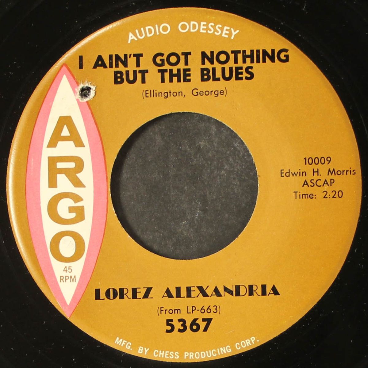 i ain't got nothing but the blues / early in the morning by LOREZ ALEXANDRIA