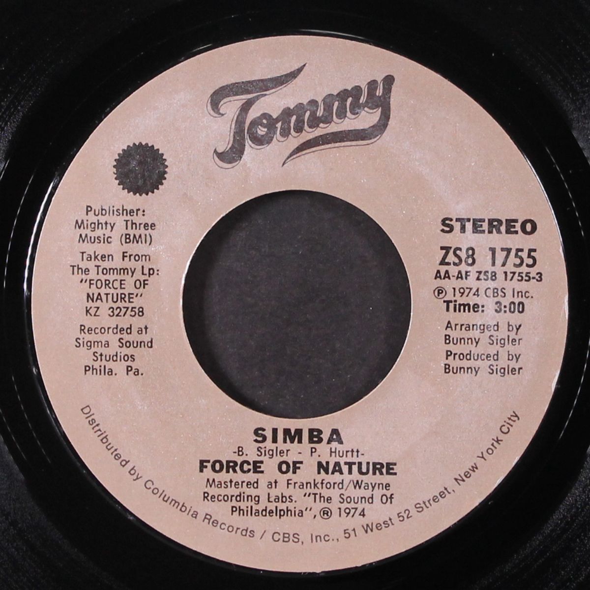 simba / a little bit of something by FORCE OF NATURE