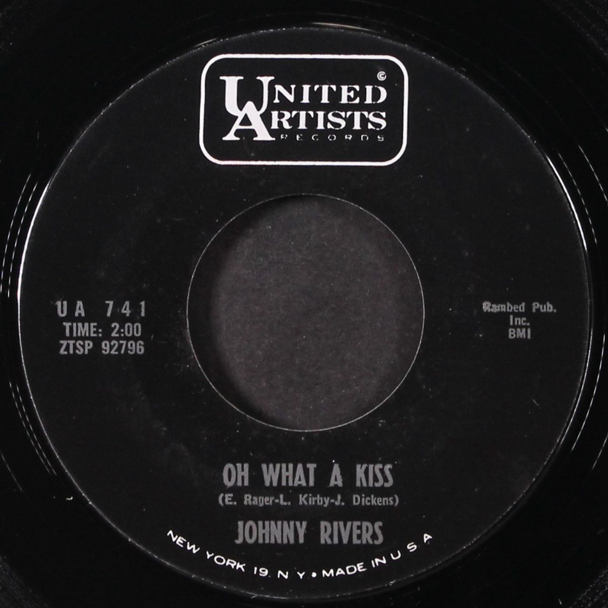 knock three times / oh what a kiss by JOHNNY RIVERS