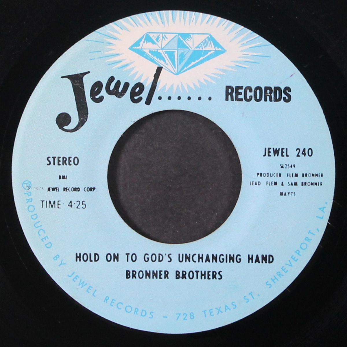 hold on to god's unchanging hand / god is concerned about his own by BRONNER BROTHERS