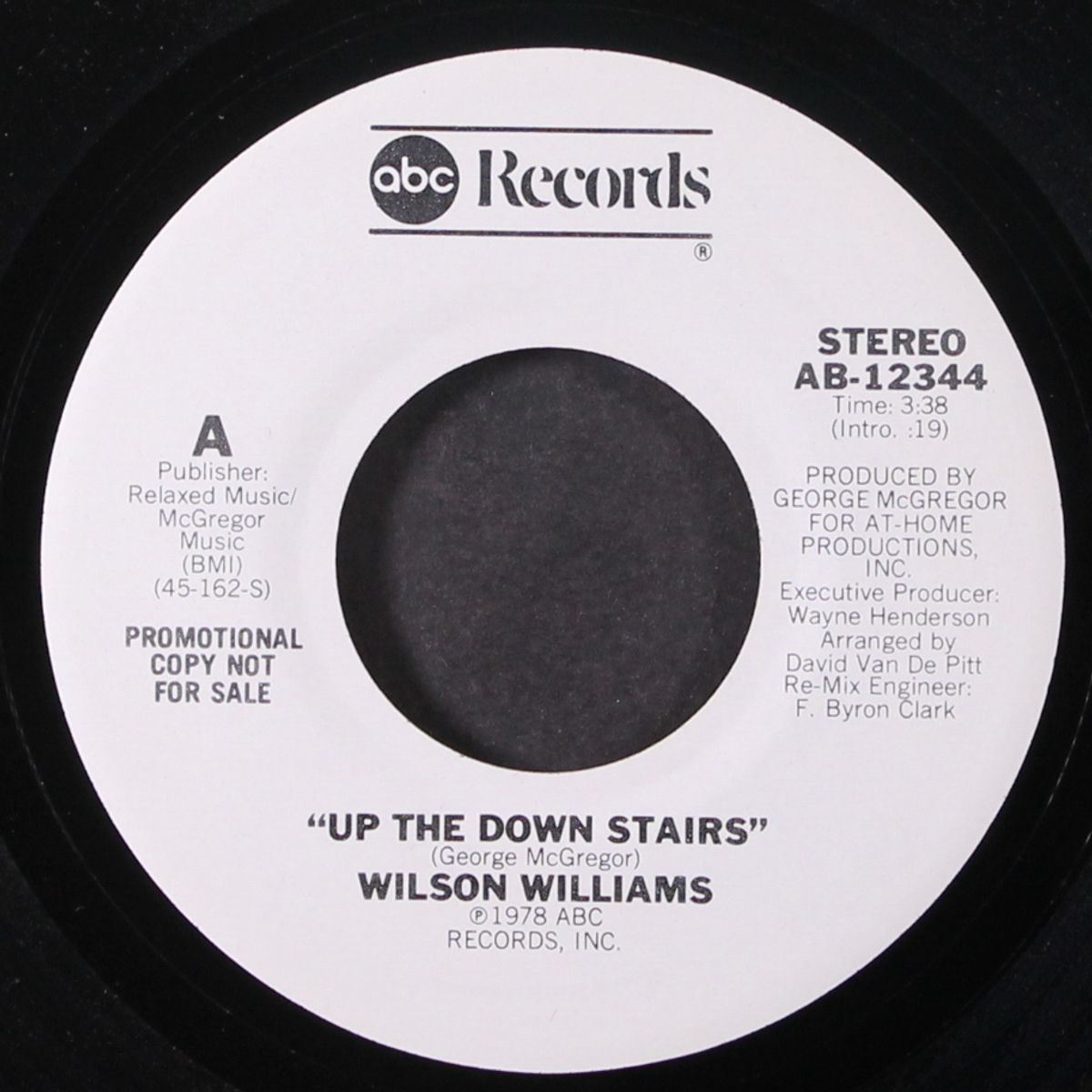 up the down stairs / mono by WILSON WILLIAMS