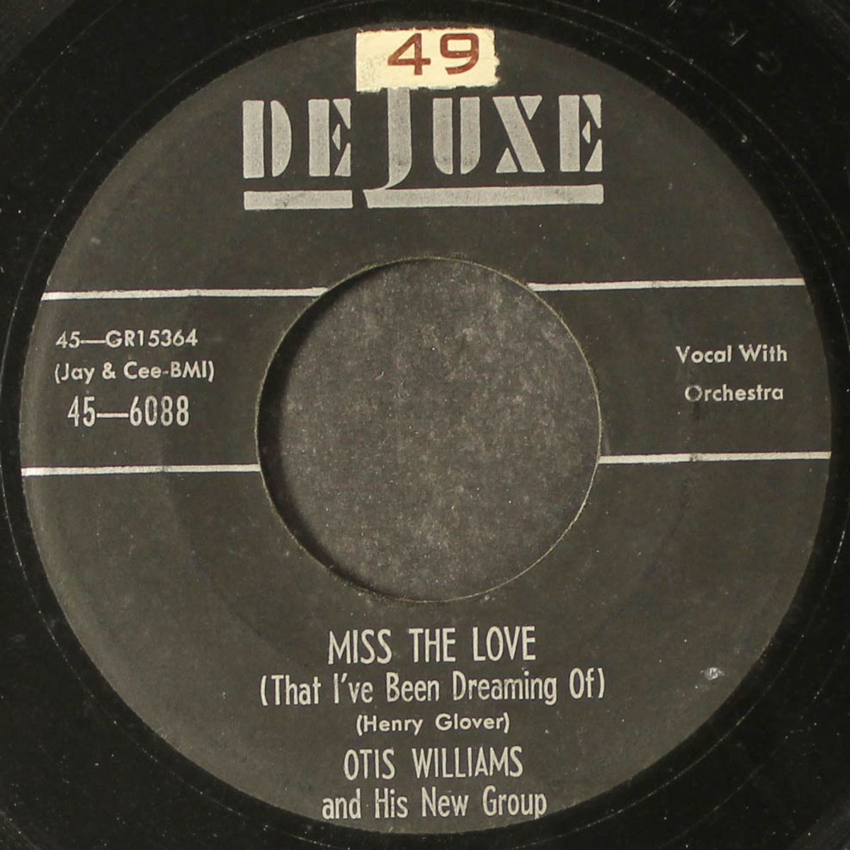tell me now / miss the love by OTIS WILLIAMS & GROUP